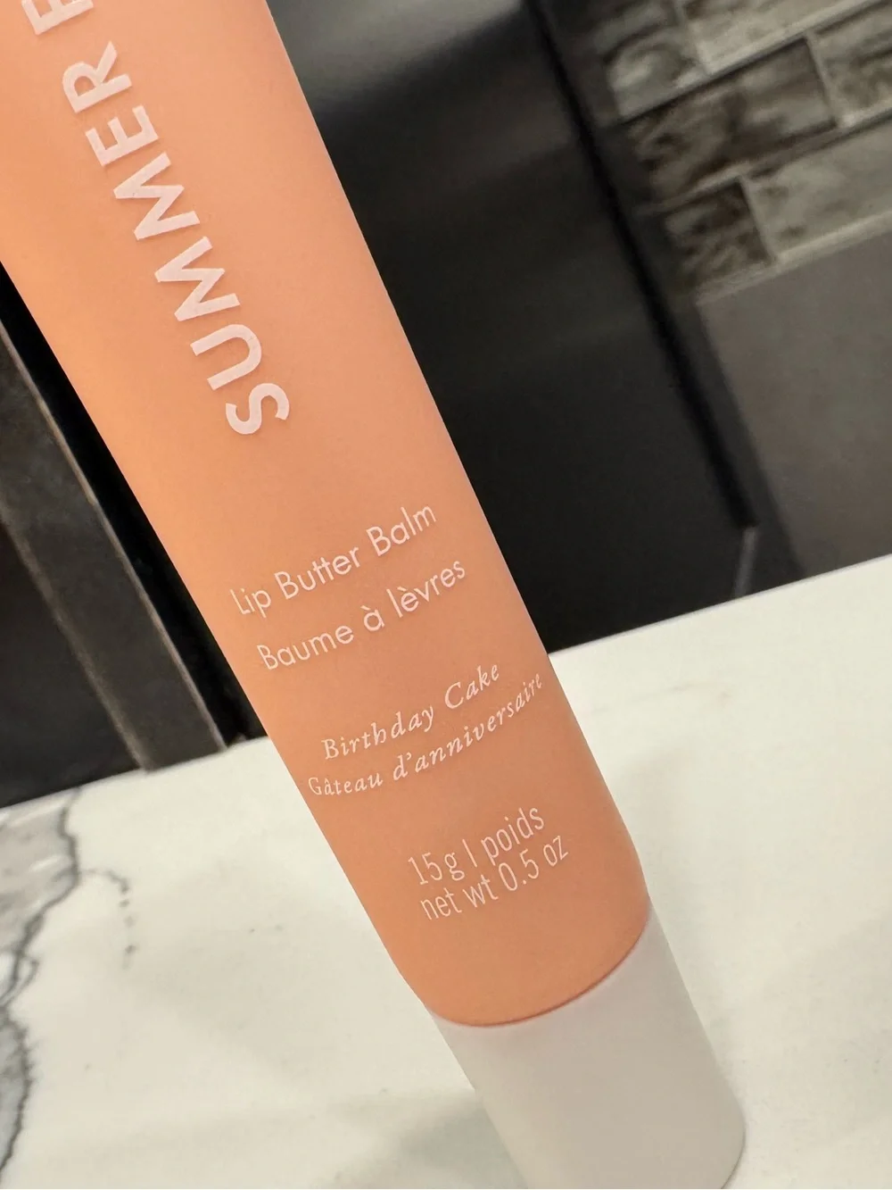 Summer Fridays Lip Butter Balm – Birthday Cake | New | Full Size-LIMITED EDITION